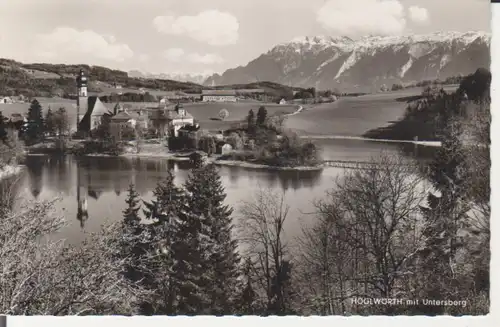 Höglwörth mit Untersberg bei Bad Reichenhall gl1961 222.503