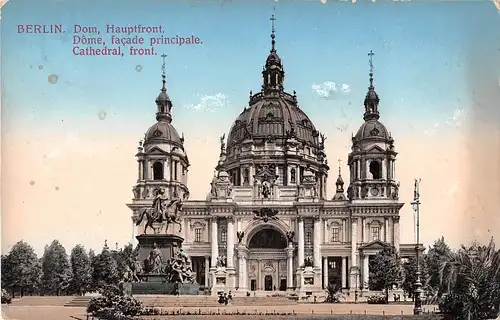 Berlin Der Dom Hauptfront gl1913 153.348