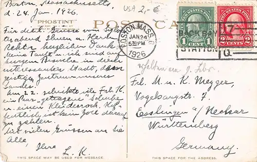 Boston The Cathedral Church of St. Paul Massachusetts gl1924 153.369