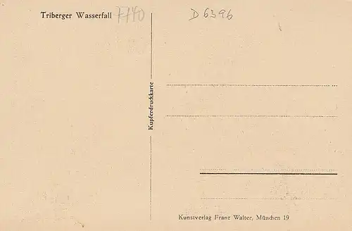 Triberg Wasserfall ngl D6396