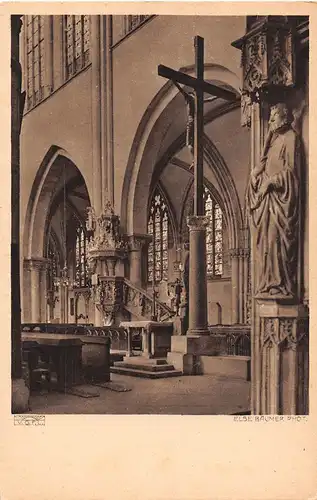 Magdeburg Dom Blick auf Liturgiealtar und Kanzel ngl 153.433