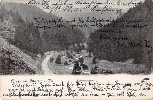 Oberhof i. Thür. Silbergraben gl1906 153.442