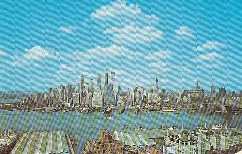 New York City Lower Manhatttan Skyline ngl D6035