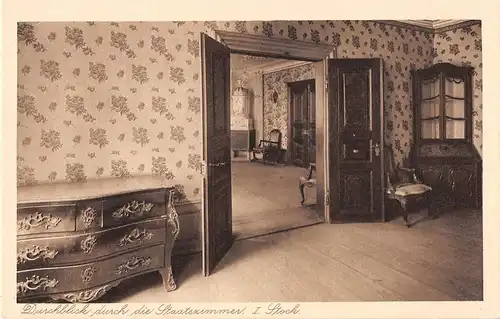 Frankfurt a. M. Goethehaus Durchblick durch die Staatszimmer ngl 153.557