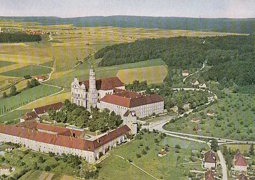 Neresheim Benediktinerkloster Luftbild ngl D6429