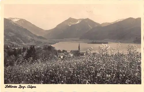 Schliersee Panorama mit Bayerischen Alpen ngl 153.824