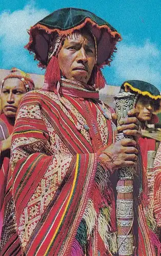 Perú Pisac Indian Mayor ngl D6144