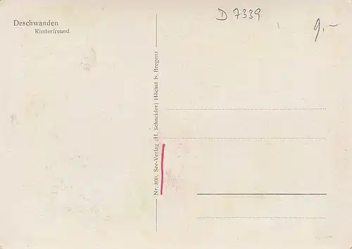 DESCHWANDEN Kinderfreund ngl D7339