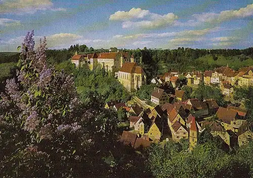 Haigerloch Blick auf Schloßkirche und Schloß ngl D8420