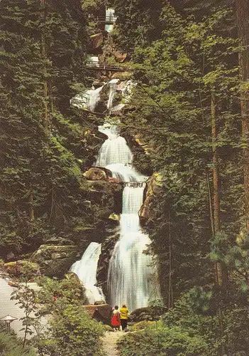 Triberg Schwarzwald Wasserfall ngl D6623