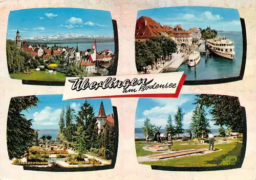 Überlingen am Bodensee 4 Ansichten gl1969? 155.350