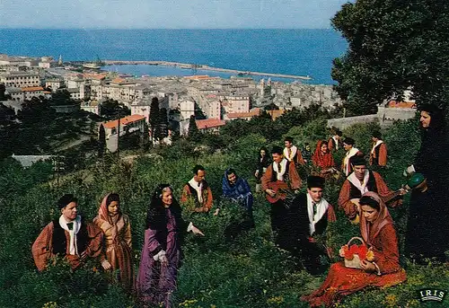 Corse Bastia Costumes du Groupe Folklorique ngl D8042