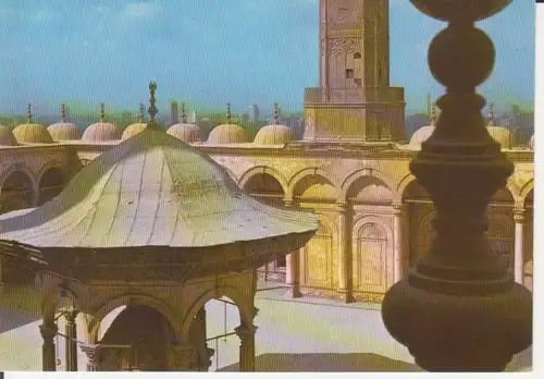 Ägypten: Cairo - Courtyard of Mohamed Aly Mosque ngl 222.468