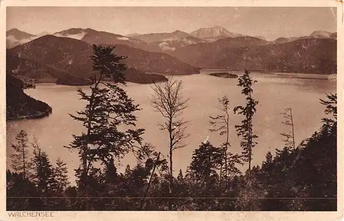 Walchensee Blick vom Herzogstandweg auf den Walchensee ngl 153.418