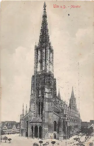 Ulm a.D. Münster gl1910 153.552