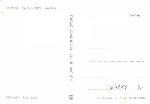 Stolberg (Harz) Partie am Markt, Rathaus, Waldbad ngl 152.188