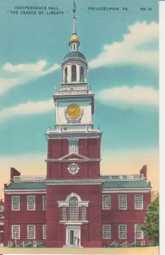 Philadelphia, Pa. Independance Hall "The Cradle of Liberty" ngl 223.209