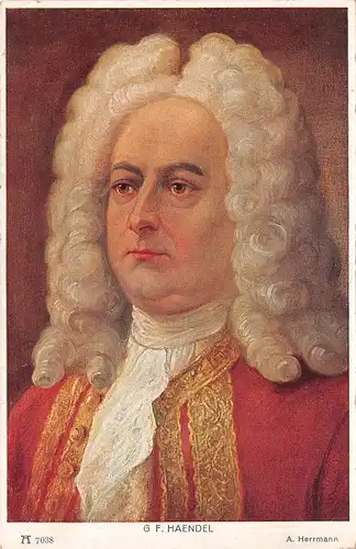 Porträt Georg Friedrich Händel ngl 158.658