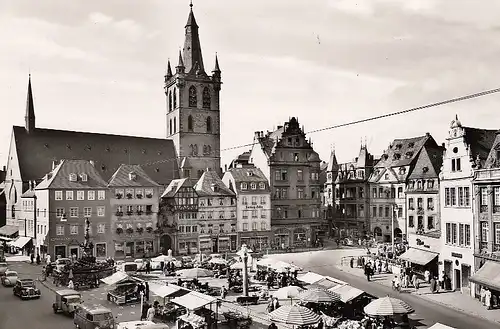 Trier Hauptmarkt mit St.Gangolph ngl D7913