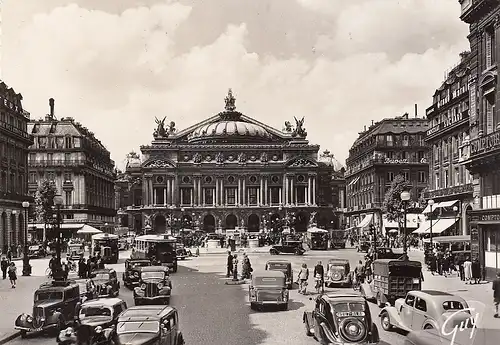 Paris La place, et le thèâtre de l'Opera ngl D8252