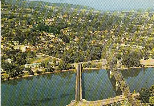 Collonge au Mont d'Or (Rhone) Les ponts sur la Saône ngl D8806