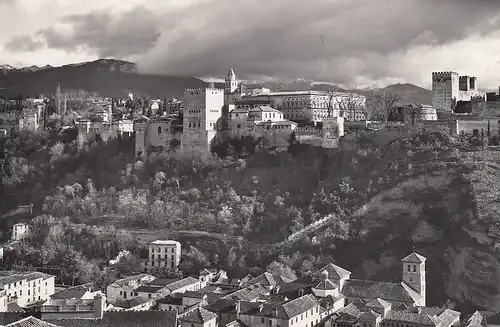 Granada The Alhambra Tower's from Albaicin ngl D7625