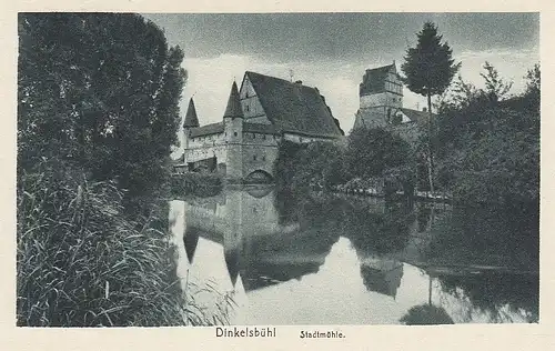 Dinkelsbühl Stadtmühle ngl D6374