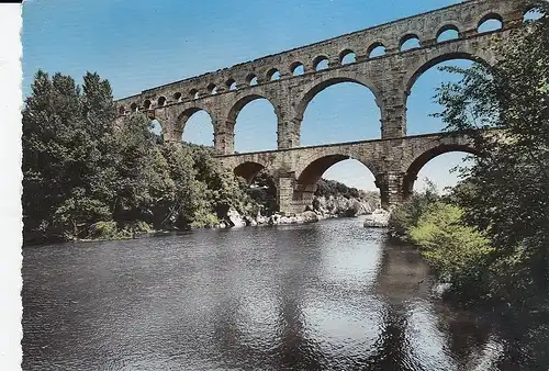 Le Pont du Gard (Gard), Aqueduc Romain ngl D8280