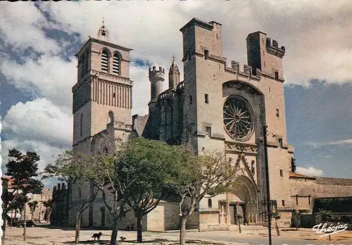 Beziers (Hérault) La Cathédrale Saint-Nazaire ngl D8300