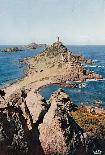 Corse Ajaccio La Tour de Parata et les Iles Sanguinaires ngl D8053