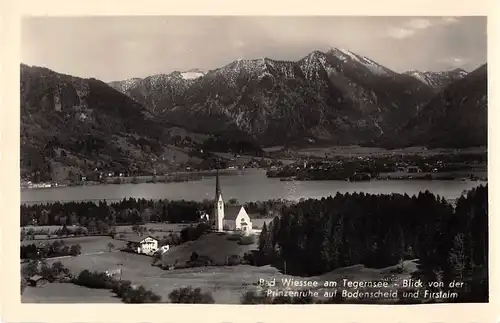 Bad Wiessee Tegernsee Blick v. Prinzenruhe a. Bodenscheid Firstalm ngl 153.822