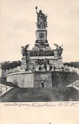 Gruß vom Niederwald-Denkmal gl1905 156.144