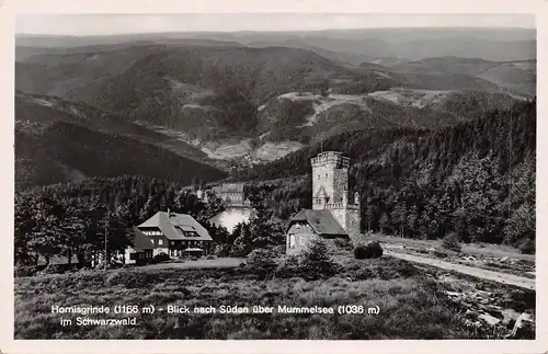 Hornisgrinde Blick nach Süden über Mummelsee gl1938 157.498