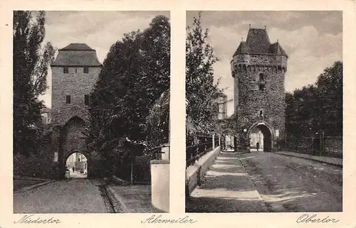 Ahrweiler Niedertor und Obertor gl1930 156.163