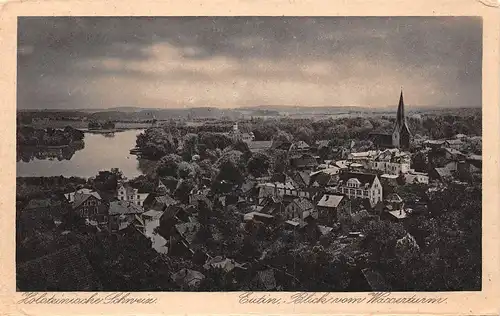 Holst. Schweiz - Eutin Blick vom Wasserturm gl1926 155.567