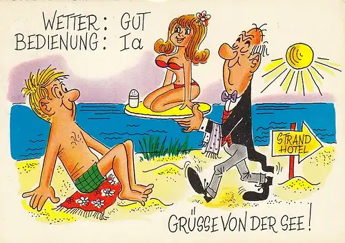 Grüsse von der See! glum 1960? D8501