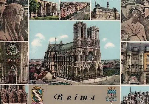 Souvenir de Reims (Marne) ngl D8266