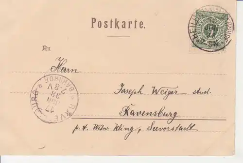 Heilbronn a.N. Künstlerkarte gl1898 223.976