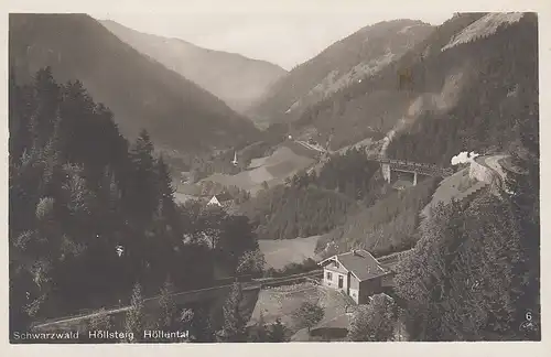 Höllental, Höllsteig im Schwarzwald ngl E0663