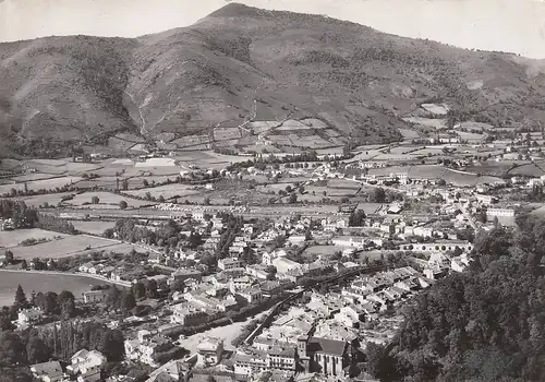 St-Jean-de-Port (B.-Pyr.) Vue générale aérienne sur Ispoure ngl D8285