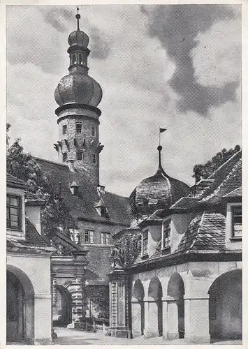 Schloß Weikersheim Teilansicht gl1956 D7885