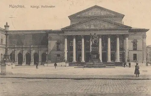 München Königl.Hoftheater gl1907 D9746