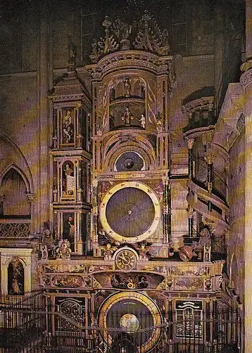 Strasbourg La Cathédrale, L'Horloge astronomique ngl D6790