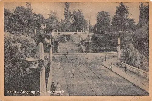 Erfurt Aufgang zum Stadtpark ngl 156.273