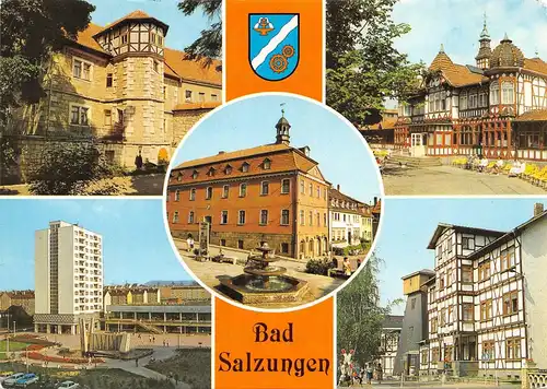 Bad Salzungen Teilansichten gl1986 158.824