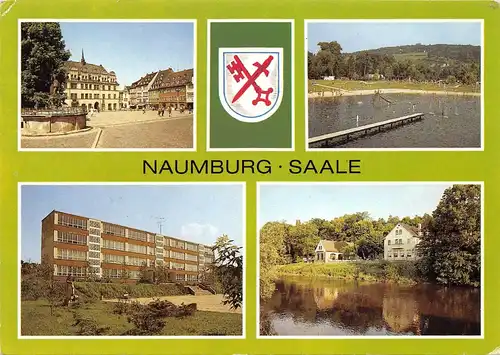Naumburg (Saale) Teilansichten gl1990 158.844