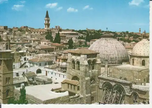Israel: Jerusalem - View of Holy Sepulchre square ngl 223.483