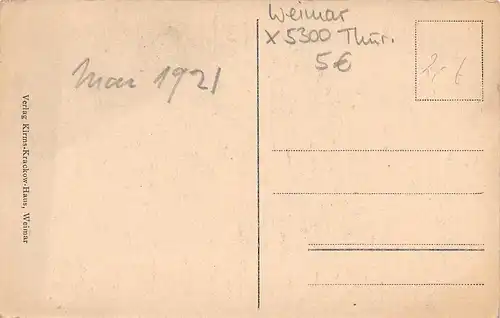 Weimar Zimmer im Kirms-Krackow-Haus ngl 156.292