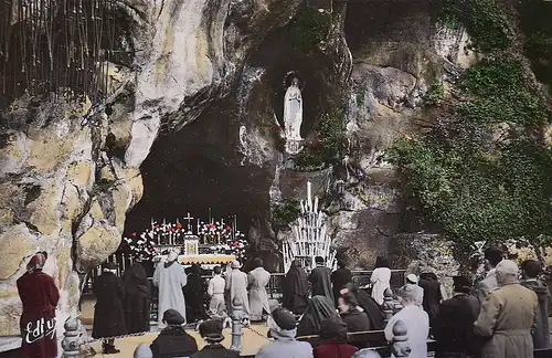 Lourdes (Htes-Pyr.) La Grotte Miraculeuse ngl D8318