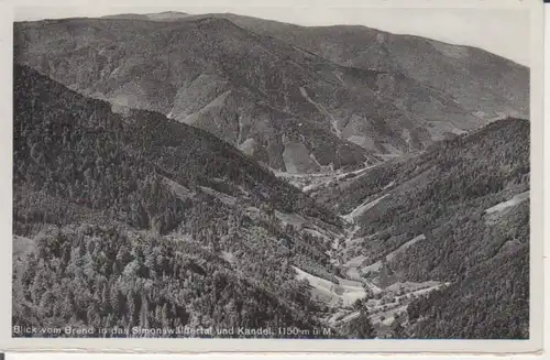 Blick vom Brend ins Simonswäldertal und Kandel ngl 222.183